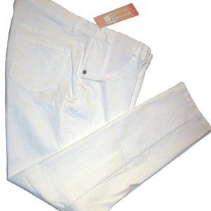 LIZ LANGE WOMENS MATERNITY JEANS SKINNY ANKLE